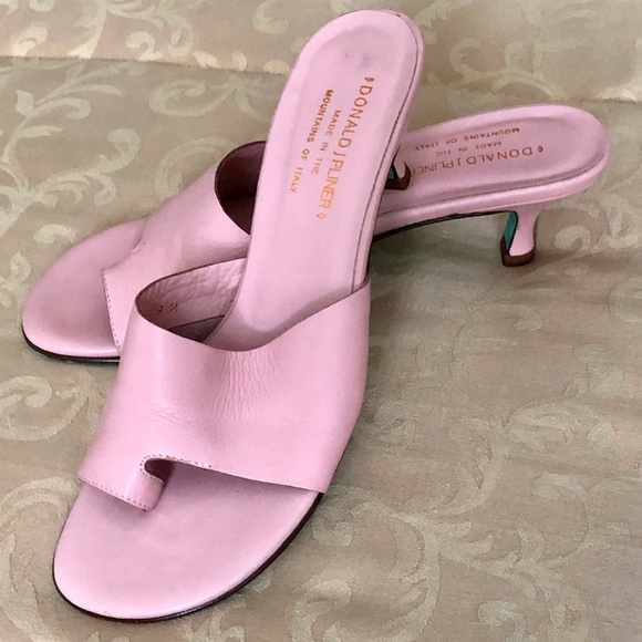 Donald J. Pliner Shoes - Donald J Pliner Sexy Pink Nappa leather heels sz 8 Donald J. Pliner Shoes - Donald J Pliner Sexy Pink Nappa leather heels sz 8